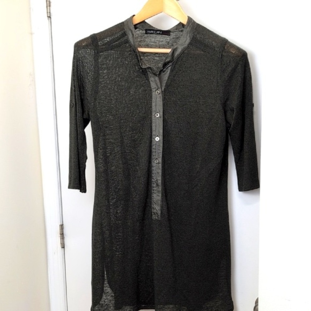 MARC CAIN LIGHT BLOUSE SIZE MEDIUM